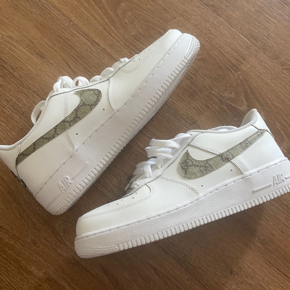 Nike Air Force 1 with Gucci.